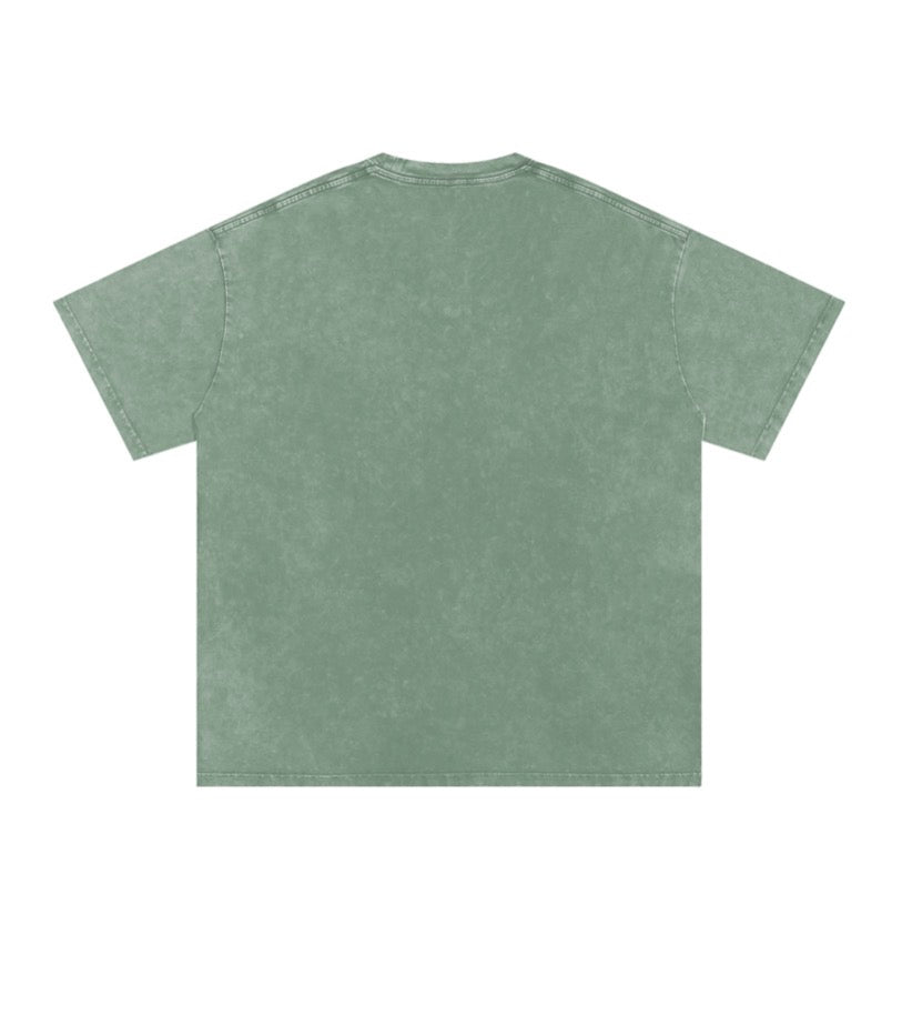 Snow washed Oversized Heavyweight Tee