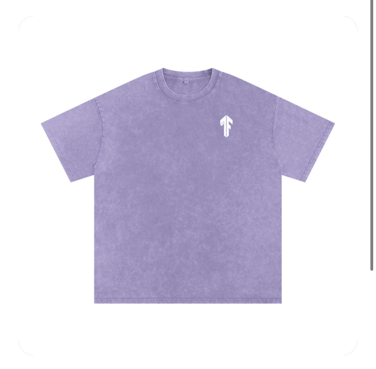 Snow Washed TrueForm Oversized Tee