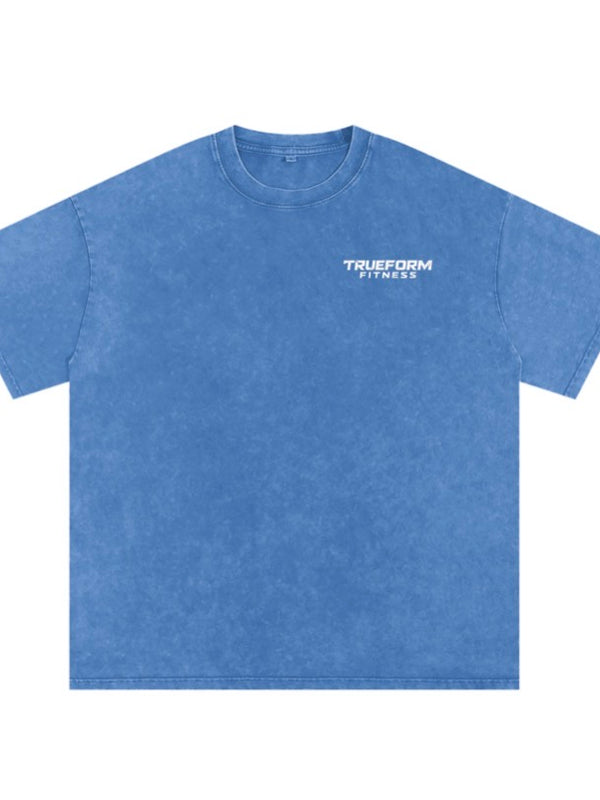 Snow washed Oversized Heavyweight Tee